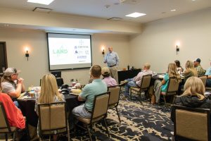 LAND participants learn from industry specialists. 