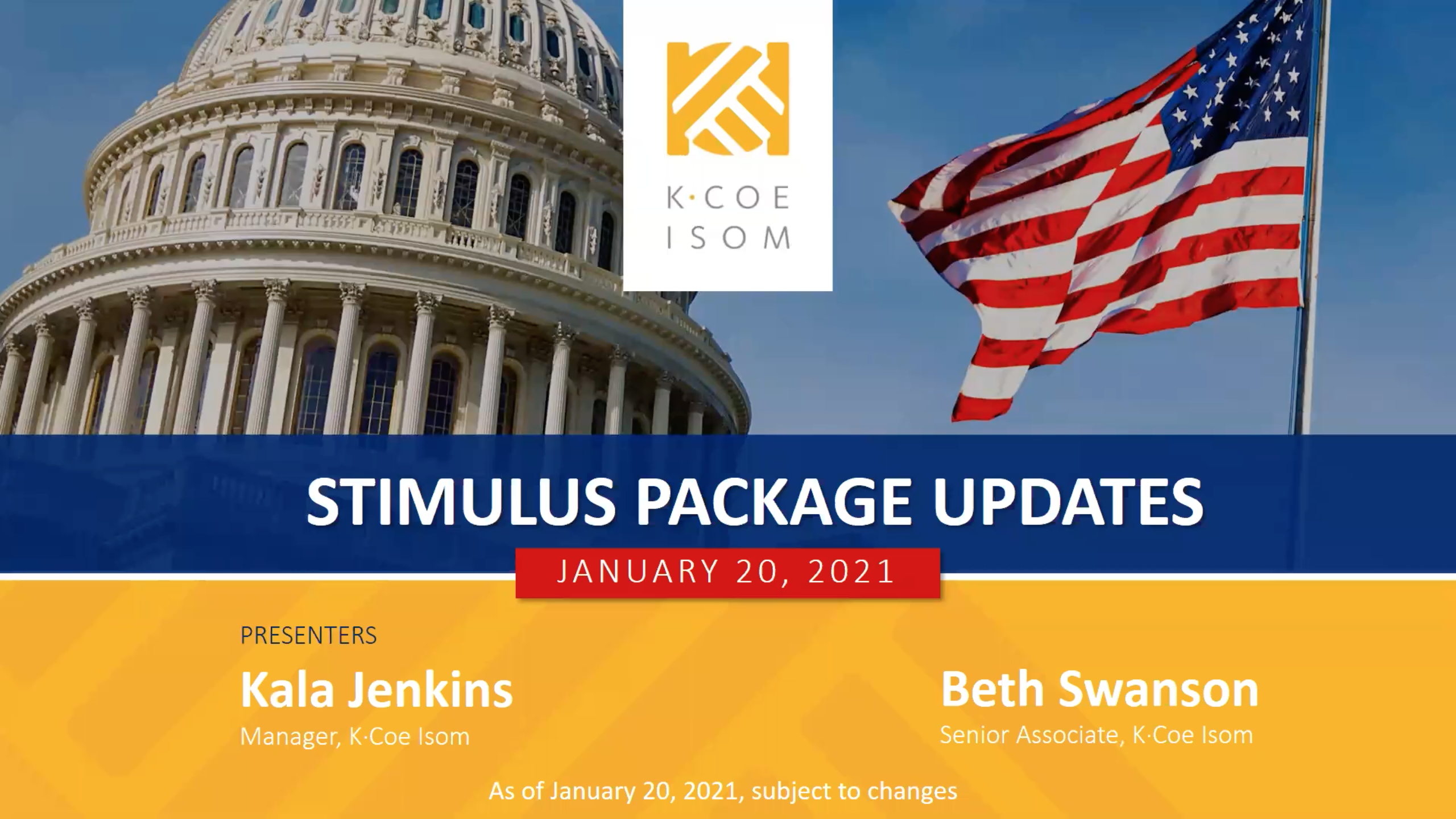 ICYMI: Stimulus package update for farmers