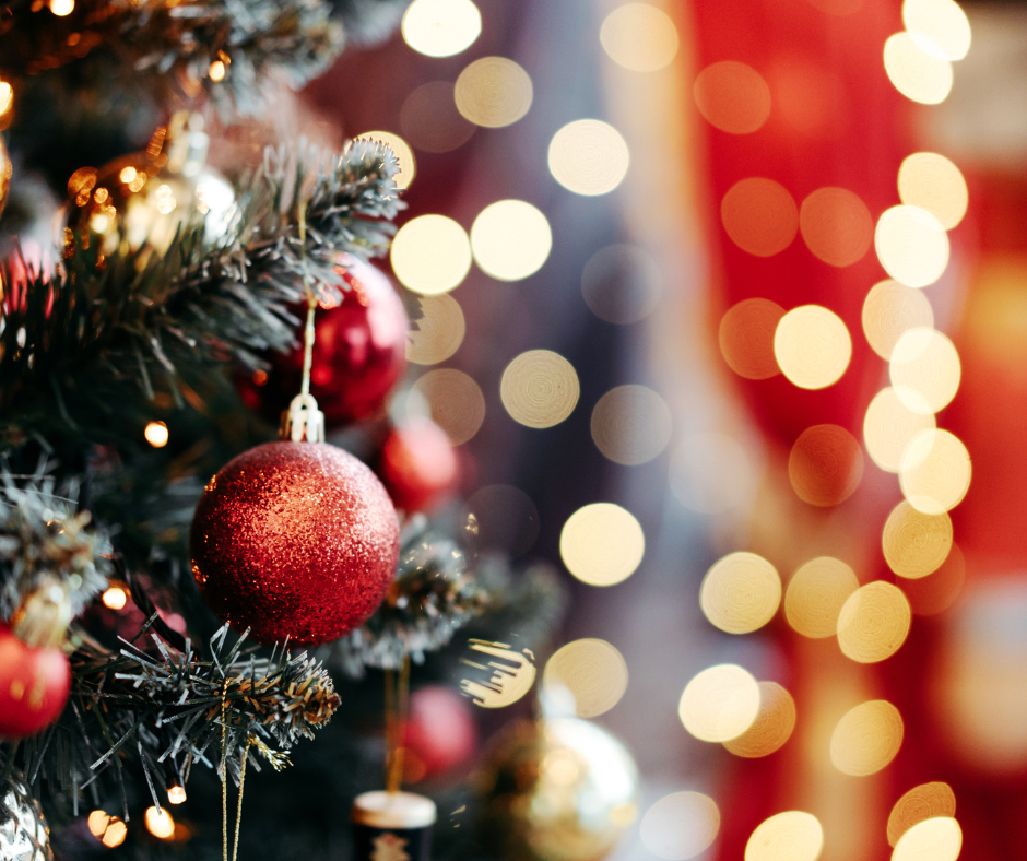 Where can you spot corn in your Christmas festivities?